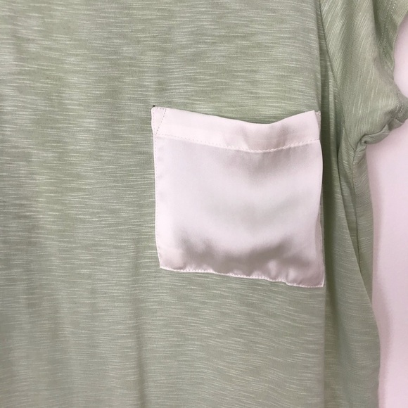 DOLAN LEFT COAST Colorblock Burnout Tshirt Medium Anthropologie Casual Tee - Picture 5 of 8